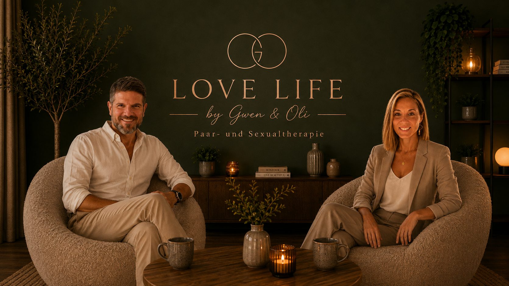 Love Life — Dr. Gwen Elprana und Oliver Herrmann in ihrer Praxis